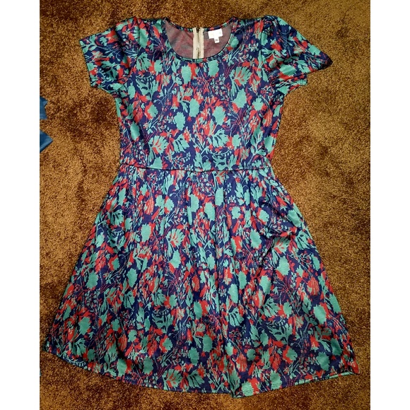 LuLaRoe Dresses & Skirts - LuLaRoe Amelia Dress, sz 2xl xxl